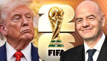 Donald Trump y Gianni Infantino ROTA