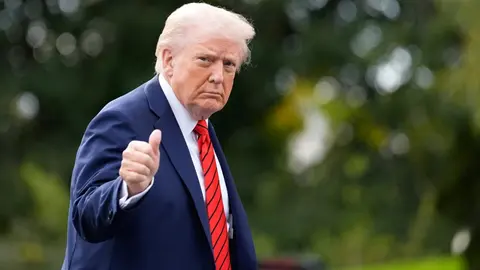 Donald Trump dedicó unas palabras para CR7 | AP