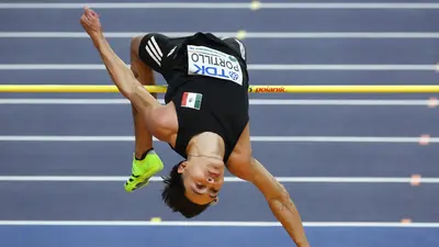 Erick Portillo manda mensaje a México tras ganar plata en Campeonato Mundial de Atletismo en pista cubierta