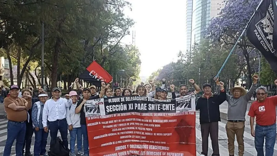 Hasta el momento la Coordinadora no ha tenido acercamientos con el Gobierno Federal / FB: @CNTE.enlace