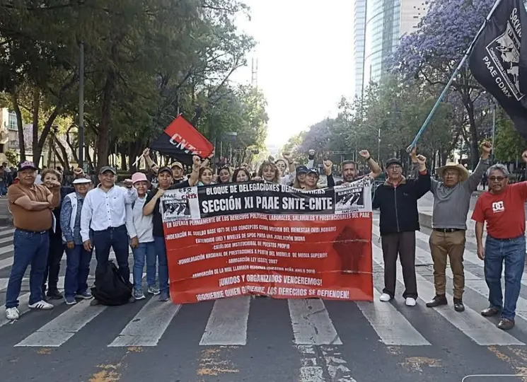 Hasta el momento la Coordinadora no ha tenido acercamientos con el Gobierno Federal / FB: @CNTE.enlace