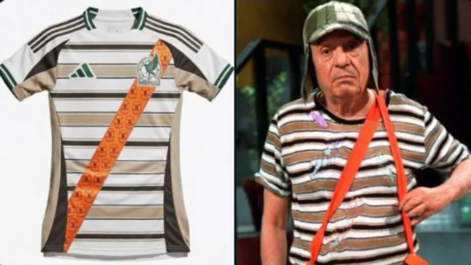 Argentinos se burlan de camiseta de Selección Mexicana, con diseño del Chavo del 8, para el Mundial 2026