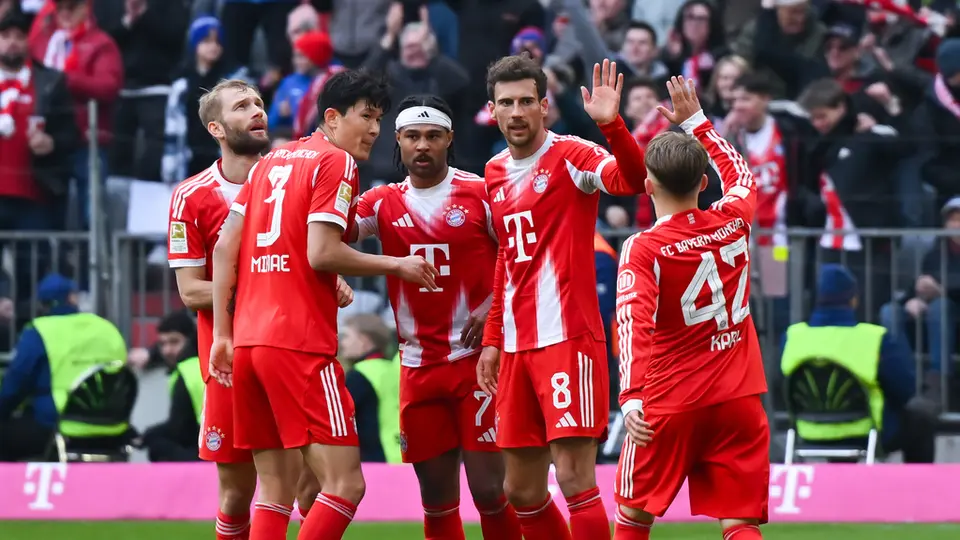 Bayern Munich golea al Unión Berlín l AP