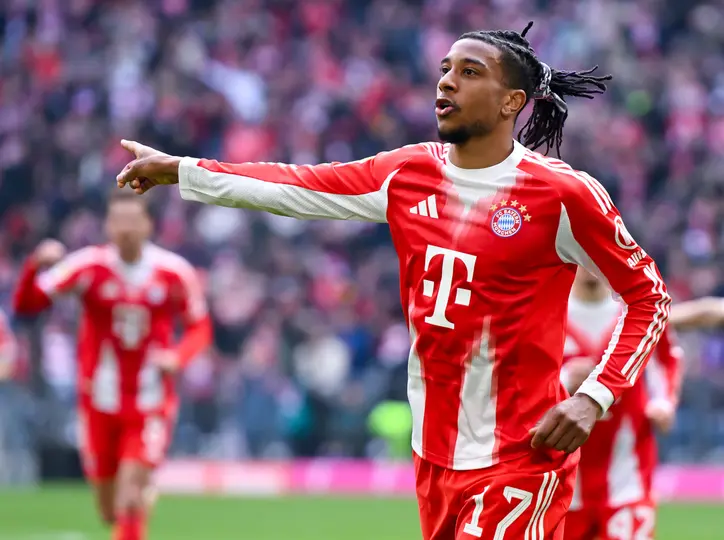 Serge Gnabry ante Unión Berlín l AP