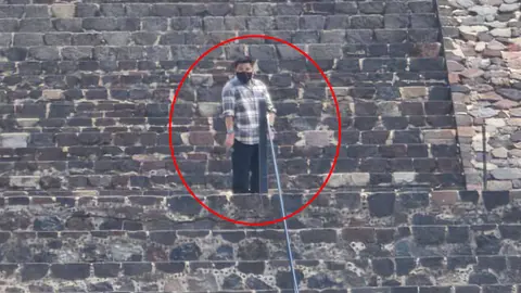 Ahora todas los zonas arqueológicas se mantendrán bajo vigilancia de las autoridades por seguridad de los turistas / Redes Sociales