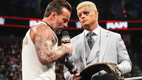 Careo entre CM Punk y Cody Rhodes en Raw after Mania | wwe.com
