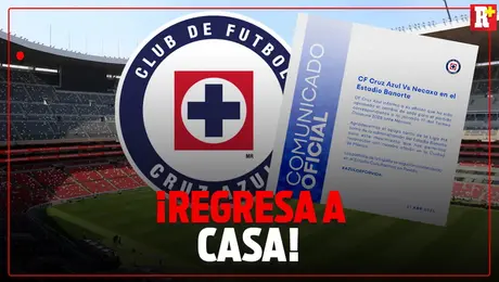 ¡OFICIAL! Cruz Azul vuelve al Azteca
