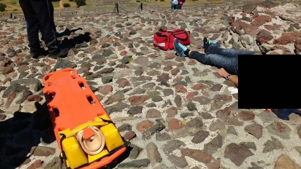 Los turistas también han perdido la vida en su intento de subir a las pirámides del Sol o de la Luna / Redes Sociales