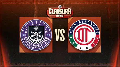 ¿Cuándo y dónde ver el Mazatlán vs Toluca?
