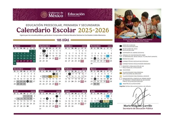 El 1 de mayo no habrá clases por el Día del Trabajo, según el calendario escolar/ SEP