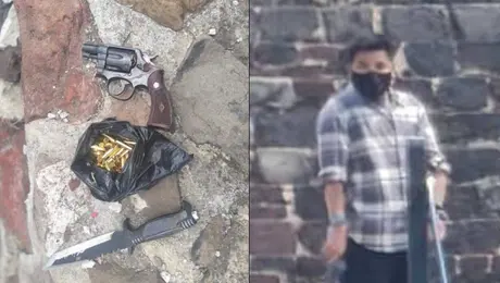 Atacante de Teotihuacán gastó más de 41 mil pesos en armas y municiones