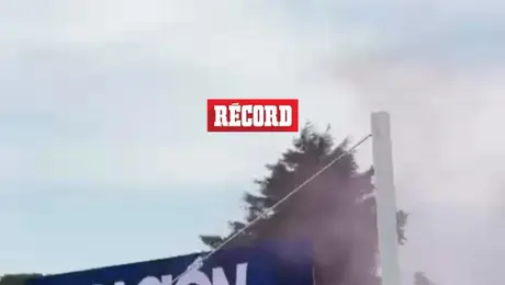 La afición celeste alegre tras el regreso de Cruz Azul después de 8 años de ausencia en Ciudad Cooperativa