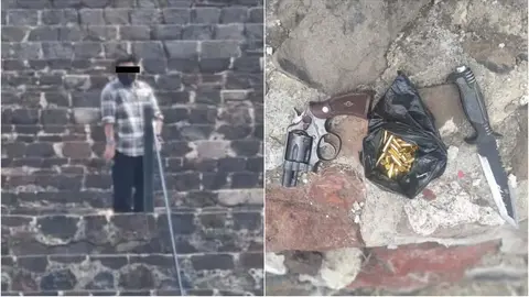 El agresor al verse rodeado por la Guardia Nacional se quitó la vida de un disparo / Redes Sociales