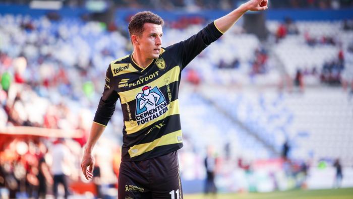 Oussama Idrissi en celebración con Pachuca en el Clausura 2026 de la Liga MX | IMAGO 7