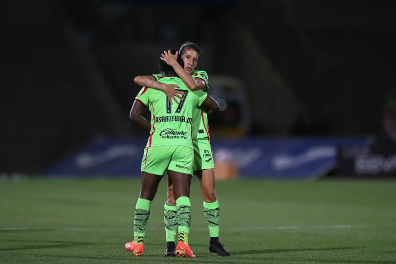 Festejo de gol de las Bravas | Imago7