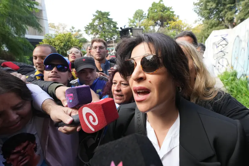 Gianinna Maradona, hija del fallecido futbolista Diego Maradona | AP