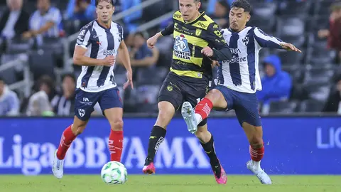 Oussama Idrissi en el partido de Pachuca contra Monterrey en el Clausura 2026 de la Liga MX | IMAGO 7