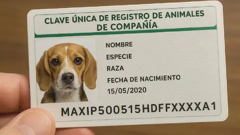 El registro incluye datos básicos del perro o gato y su propietario./ RS