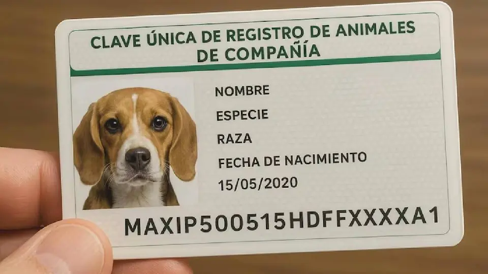 El registro incluye datos básicos del perro o gato y su propietario./ RS