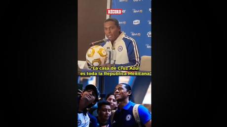 Joel Huiqui en conferencia aseguró que toda la República Mexicana es la "casa" de Cruz Azul