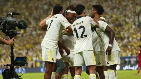 Victoria de Al Nassr en la Liga profesional Saudi | x:@AlNassrFC