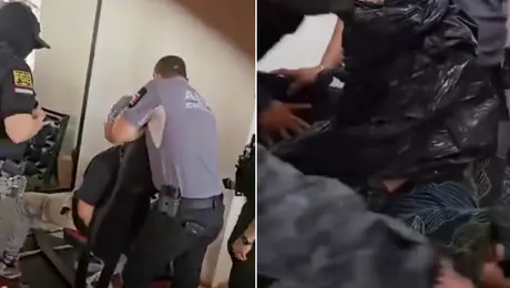 VIDEO: Policías de Chiapas son grabados torturando a dos hombres