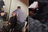 VIDEO: Policías de Chiapas son grabados torturando a dos hombres