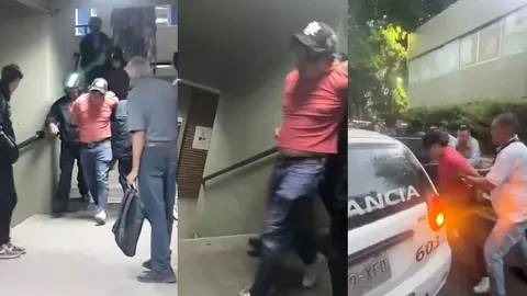 VIDEO: Policías entran a la FES Acatlán para detener a un borracho y estudiantes reclaman