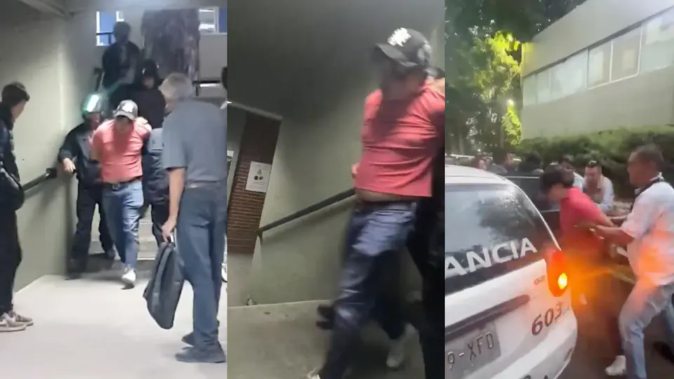 VIDEO: Policías entran a la FES Acatlán para detener a un borracho y estudiantes reclaman