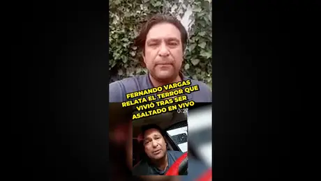 Fernando Vargas Relata El Terror Que Vivió Tras Ser Asaltado En Vivo