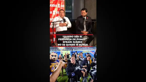 "Quiero ser el Ferguson de Pumas": Efraín Juárez no se quiere ir de Universidad