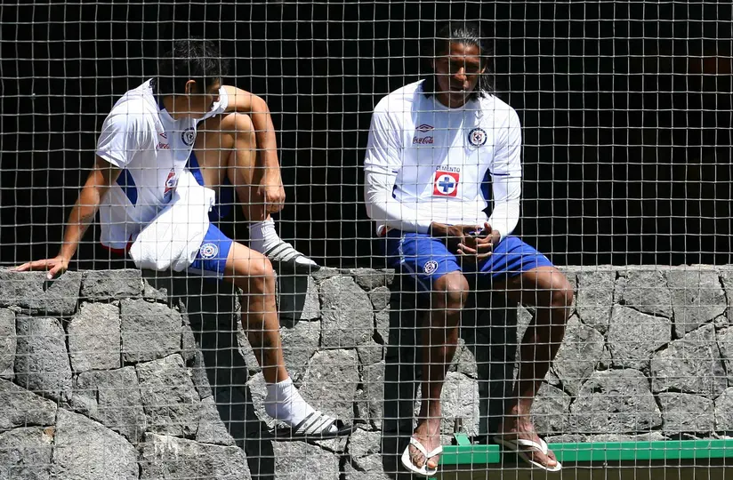 Joel Huiqui en entrenamiento como jugador de Cruz Azul | MEXSPORT