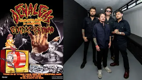 De Nalgas se presentará este sábado en el Foro Indie Rocks! / IG: @denalgas