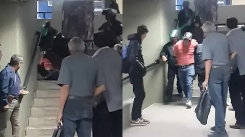 Policía de Naucalpan entraron a la FES Acatlán tras una hombre presuntamente armado y alcoholizado / Especial