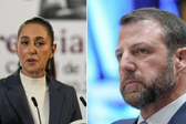 Markwayne Mullin visita México y se reúne con Sheinbaum en Palacio Nacional