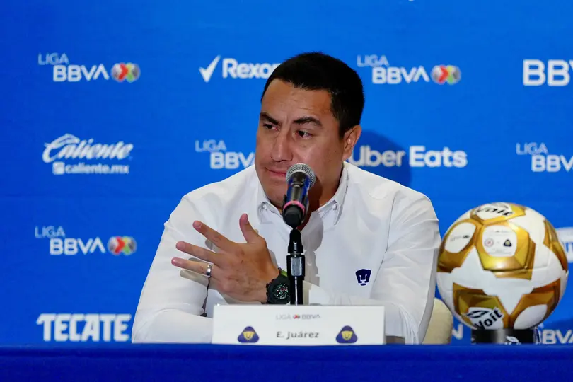 Efraín Juárez en el día de medios previo a la Final del Clausura 2026 | IMAGO7
