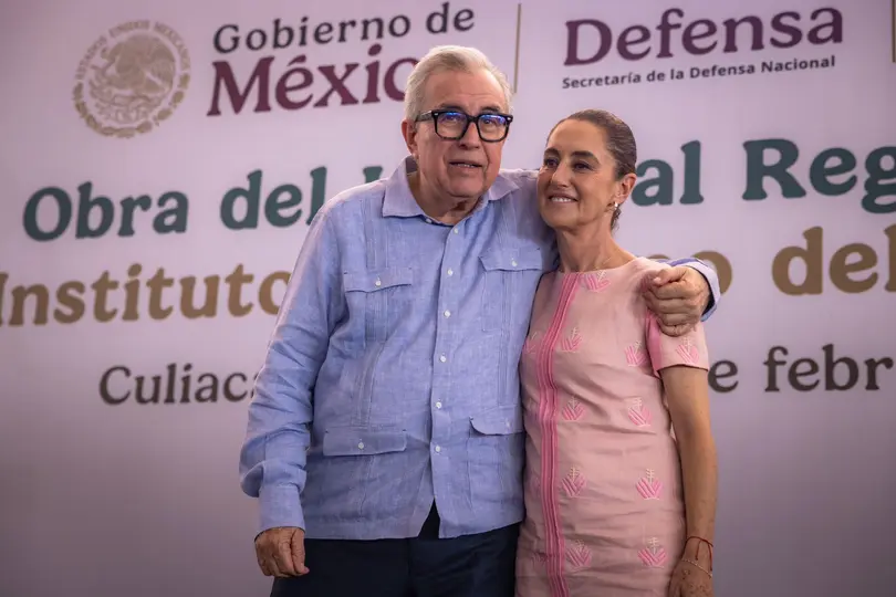 La Jefa del Ejecutivo expuso que el Gobernador con licencia está en Sinaloa / FB: @RochaMoyaR