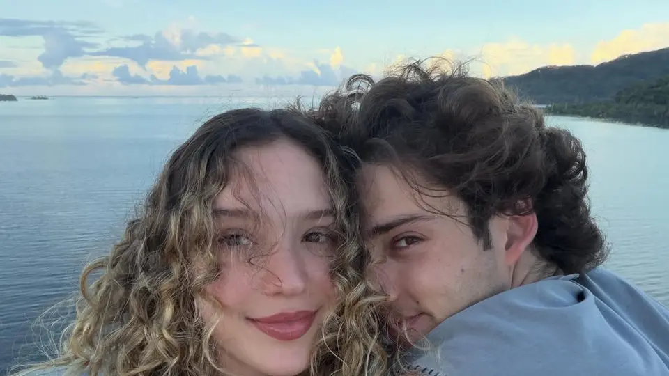 La pareja se jura amor eterno y estar juntos en las buenas y en las malas / IG: @miarubinlega