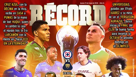Portada RÉCORD 21 de Mayo de 2026