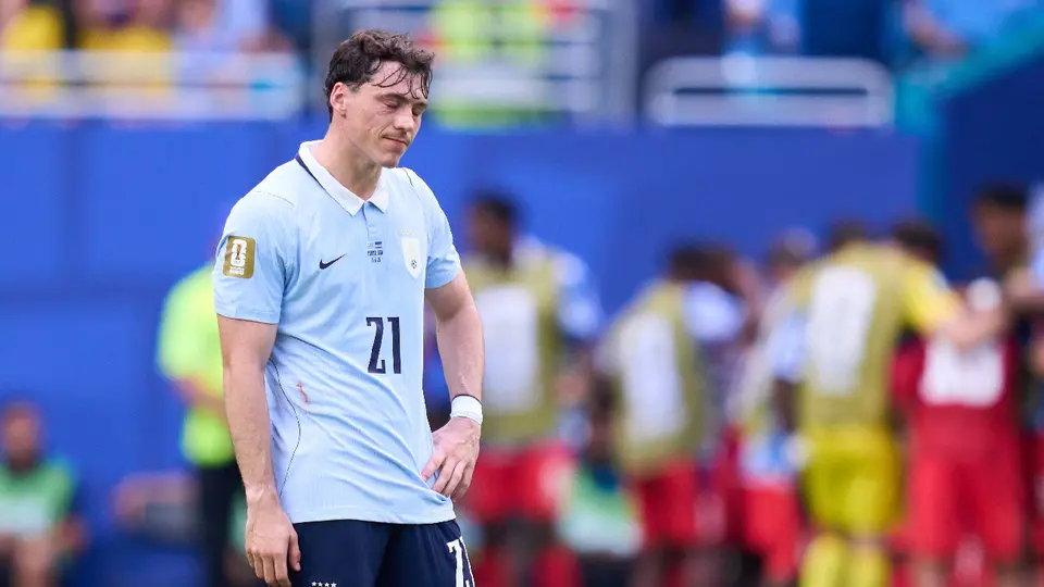 Federico Viñas, jugador de Uruguay | AP