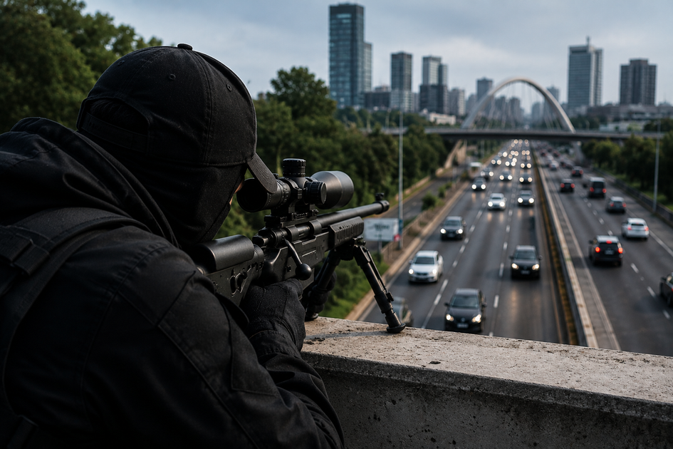 12 alleged sniper attacks on motorists reported on the Via Atlixceyotl in Puebla