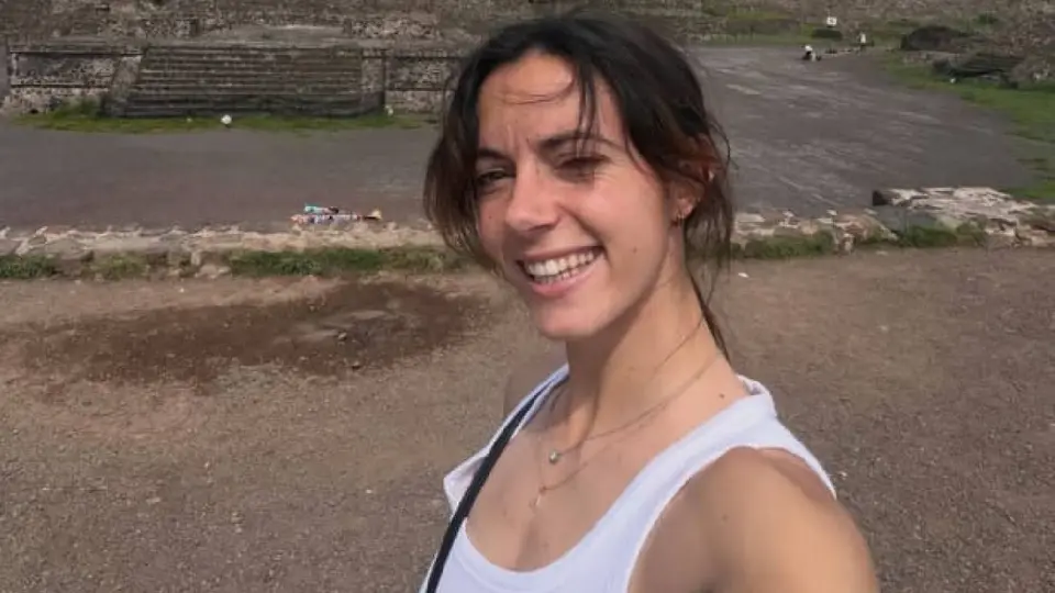 Aitana Bonmatí en Teotihuacan | IG:@aitanabonamti