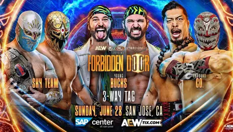 La Sky Team aterriza en Forbidden Door: Místico y Máscara Dorada van por AEW