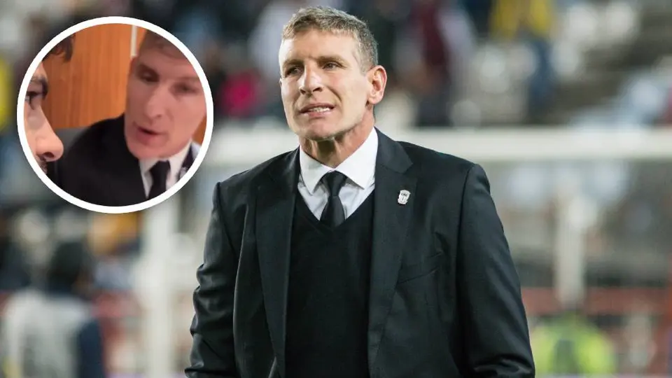 Aficionado haitiano le pidió una foto a Martín Palermo sin saber quién era