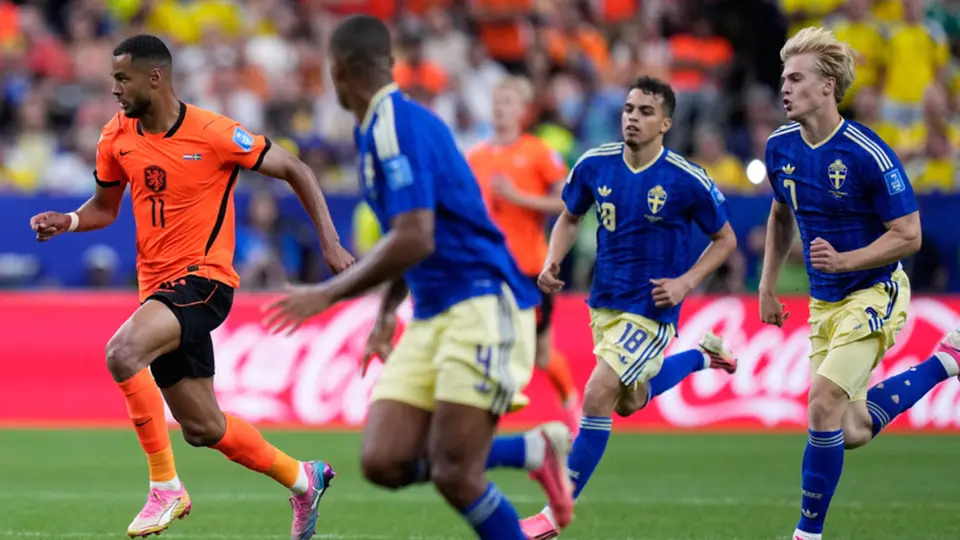 Países Bajos vs Suecia en el Mundial | AP