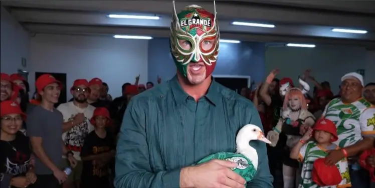 El Grande Americano con Merlí el pato | CAPTURA DE PANTALLA DE AAA