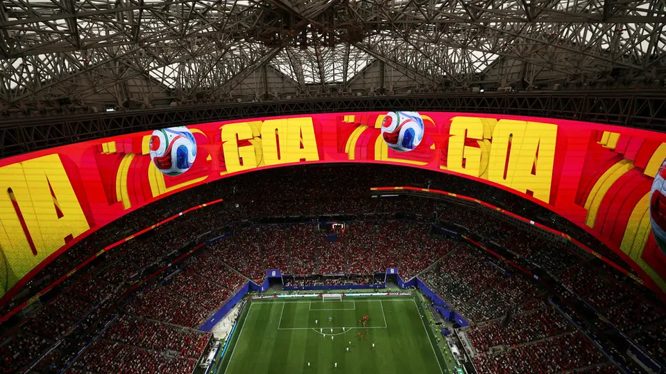 Panorámica del partido de España contra Arabia Saudita en el Mundial 2026 | AP