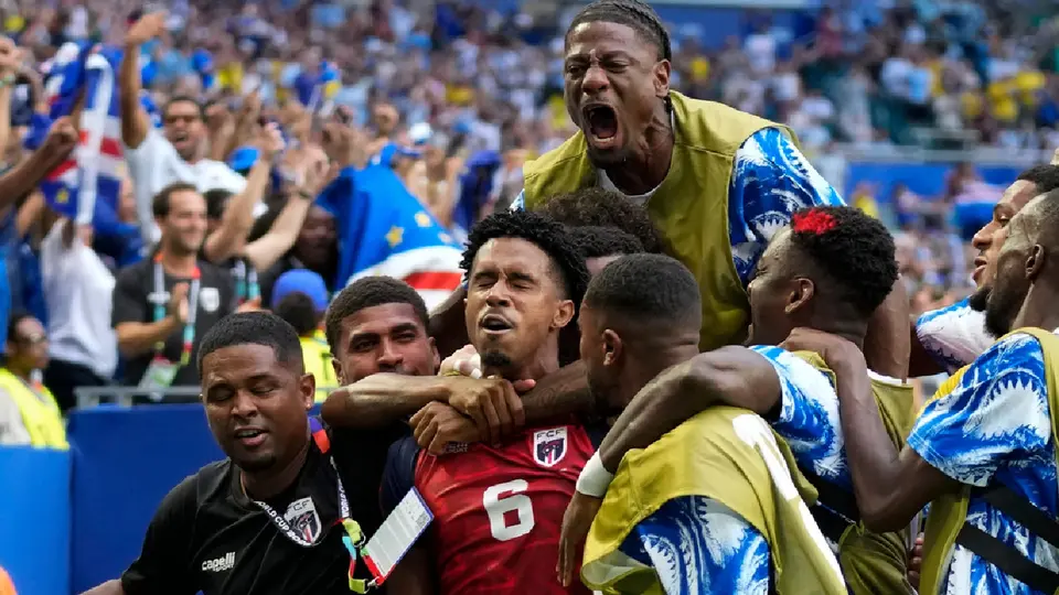 Kevin Pina, jugador de Cabo Verde | AP