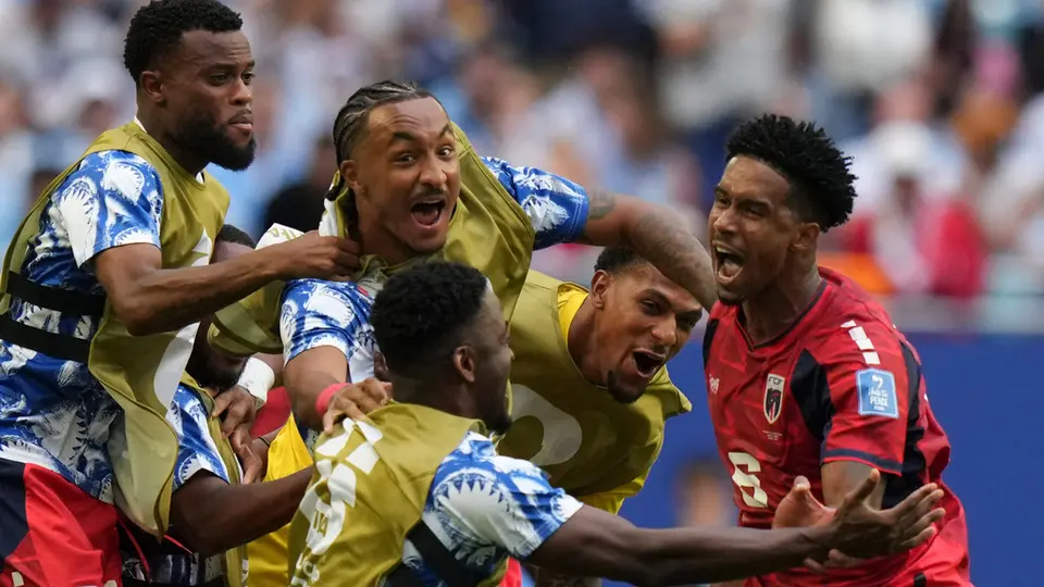 Kevin Pina, jugador de Cabo Verde | AP