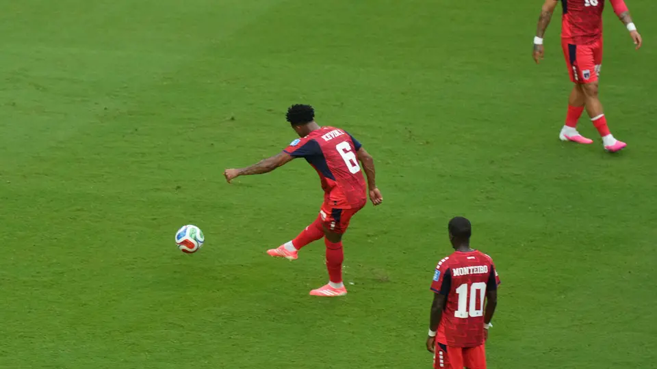 Kevin Pina, jugador de Cabo Verde | AP